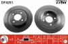Bremsscheibe Hinterachse TRW DF4251 Bild Bremsscheibe Hinterachse TRW DF4251