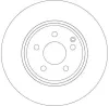 Bremsscheibe Vorderachse TRW DF4264 Bild Bremsscheibe Vorderachse TRW DF4264