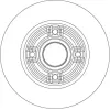 Bremsscheibe Hinterachse TRW DF4274S Bild Bremsscheibe Hinterachse TRW DF4274S