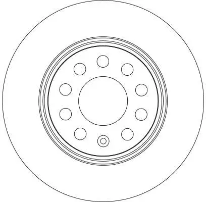 Bremsscheibe TRW DF4294 Bild Bremsscheibe TRW DF4294