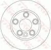 Bremsscheibe TRW DF4307S Bild Bremsscheibe TRW DF4307S