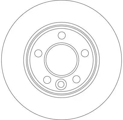Bremsscheibe TRW DF4312 Bild Bremsscheibe TRW DF4312