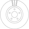 Bremsscheibe TRW DF4313 Bild Bremsscheibe TRW DF4313