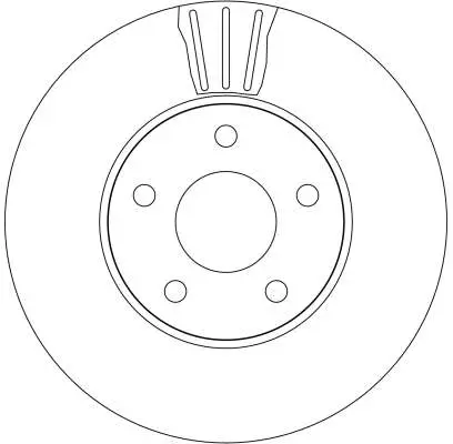 Bremsscheibe TRW DF4314 Bild Bremsscheibe TRW DF4314