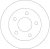Bremsscheibe Hinterachse TRW DF4357 Bild Bremsscheibe Hinterachse TRW DF4357