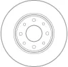 Bremsscheibe Hinterachse TRW DF4379 Bild Bremsscheibe Hinterachse TRW DF4379