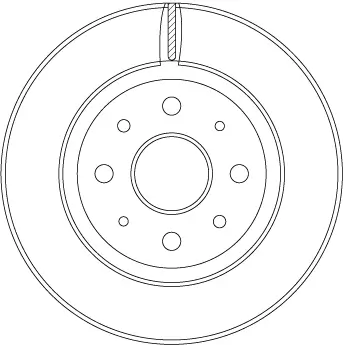 Bremsscheibe Vorderachse TRW DF4410 Bild Bremsscheibe Vorderachse TRW DF4410