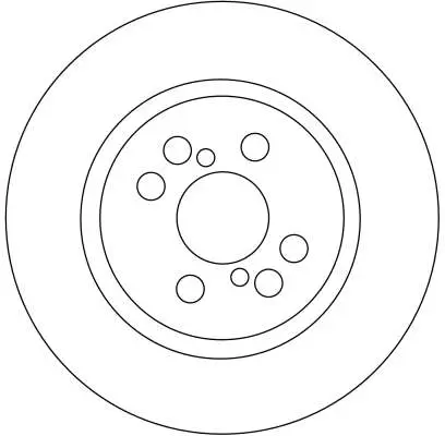 Bremsscheibe Vorderachse TRW DF4415S Bild Bremsscheibe Vorderachse TRW DF4415S