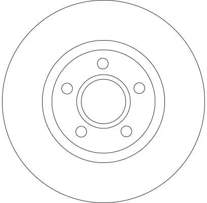 Bremsscheibe TRW DF4424 Bild Bremsscheibe TRW DF4424