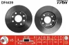 Bremsscheibe Vorderachse TRW DF4439 Bild Bremsscheibe Vorderachse TRW DF4439