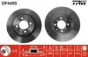 Bremsscheibe Vorderachse TRW DF4455 Bild Bremsscheibe Vorderachse TRW DF4455