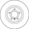 Bremsscheibe Vorderachse TRW DF4460S Bild Bremsscheibe Vorderachse TRW DF4460S