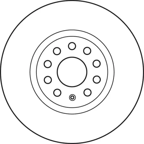Bremsscheibe TRW DF4464S Bild Bremsscheibe TRW DF4464S