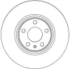 Bremsscheibe Vorderachse TRW DF4470 Bild Bremsscheibe Vorderachse TRW DF4470