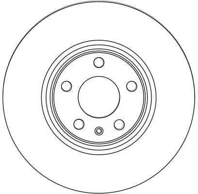 Bremsscheibe Vorderachse TRW DF4470 Bild Bremsscheibe Vorderachse TRW DF4470