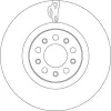 Bremsscheibe TRW DF4478S Bild Bremsscheibe TRW DF4478S