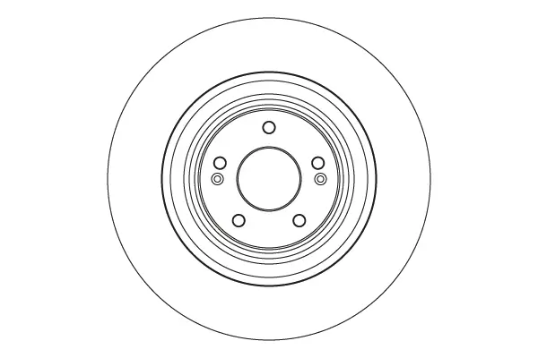 Bremsscheibe Vorderachse TRW DF4607S