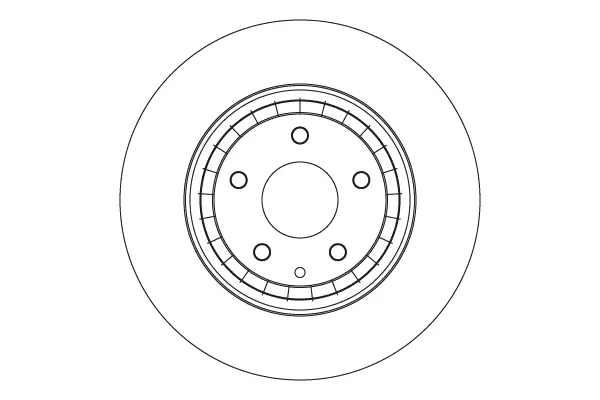 Bremsscheibe Vorderachse TRW DF4611S
