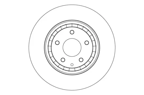 Bremsscheibe Vorderachse TRW DF4611S Bild Bremsscheibe Vorderachse TRW DF4611S