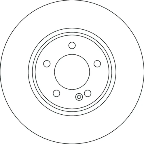 Bremsscheibe Vorderachse TRW DF4638S Bild Bremsscheibe Vorderachse TRW DF4638S