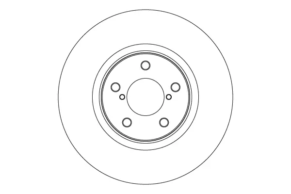 Bremsscheibe Vorderachse TRW DF4639