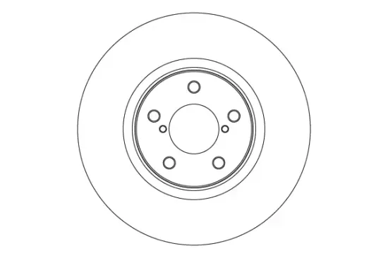 Bremsscheibe Vorderachse TRW DF4639 Bild Bremsscheibe Vorderachse TRW DF4639