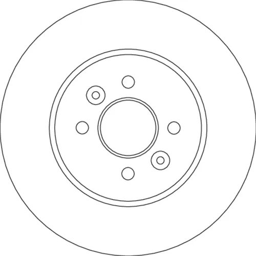 Bremsscheibe Hinterachse TRW DF4691 Bild Bremsscheibe Hinterachse TRW DF4691