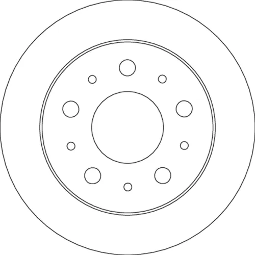 Bremsscheibe TRW DF4752 Bild Bremsscheibe TRW DF4752