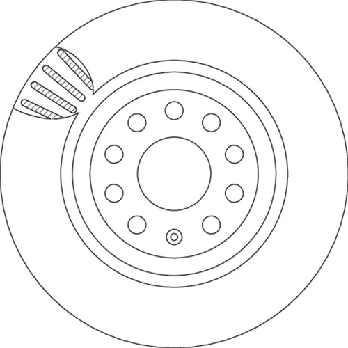 Bremsscheibe TRW DF4754 Bild Bremsscheibe TRW DF4754
