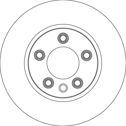 Bremsscheibe Vorderachse rechts TRW DF4763S Bild Bremsscheibe Vorderachse rechts TRW DF4763S