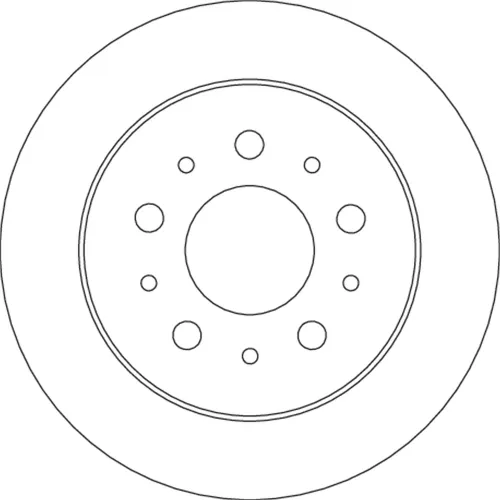Bremsscheibe TRW DF4770 Bild Bremsscheibe TRW DF4770