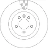 Bremsscheibe Vorderachse TRW DF4792S Bild Bremsscheibe Vorderachse TRW DF4792S
