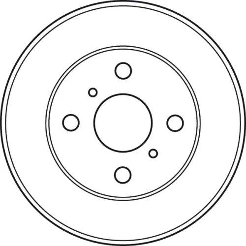 Bremsscheibe Vorderachse TRW DF4884 Bild Bremsscheibe Vorderachse TRW DF4884