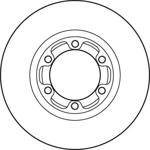 Bremsscheibe Vorderachse TRW DF4897 Bild Bremsscheibe Vorderachse TRW DF4897