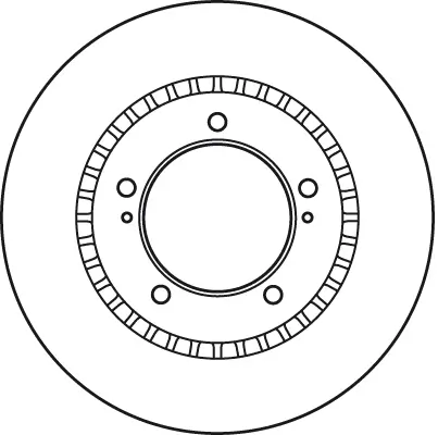 Bremsscheibe Vorderachse TRW DF4912 Bild Bremsscheibe Vorderachse TRW DF4912