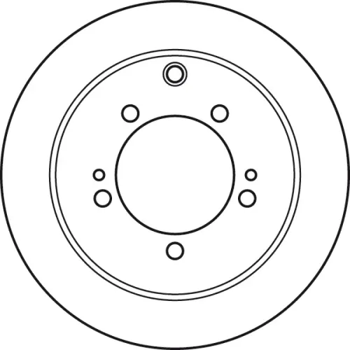 Bremsscheibe Hinterachse TRW DF4913 Bild Bremsscheibe Hinterachse TRW DF4913