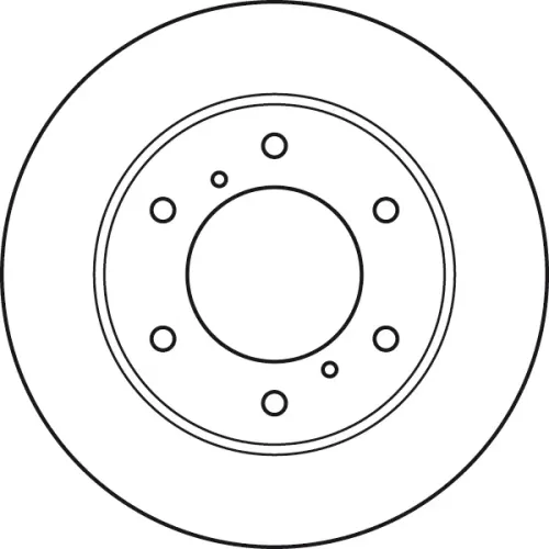 Bremsscheibe Vorderachse TRW DF4920 Bild Bremsscheibe Vorderachse TRW DF4920