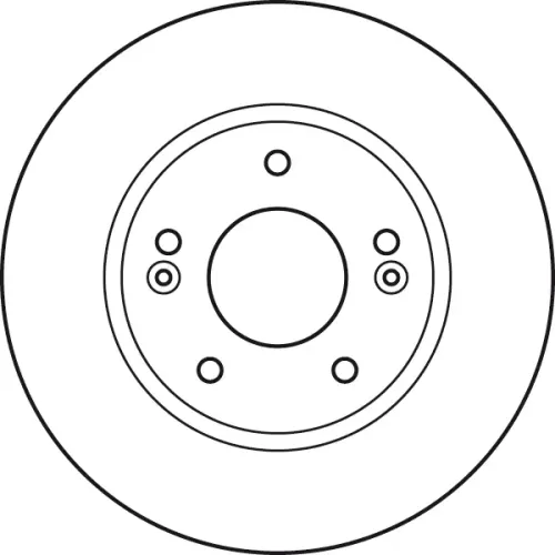 Bremsscheibe Vorderachse TRW DF4922 Bild Bremsscheibe Vorderachse TRW DF4922