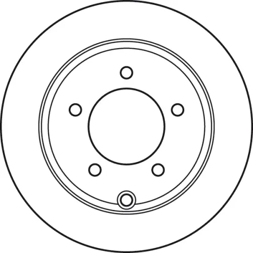 Bremsscheibe Hinterachse TRW DF4931 Bild Bremsscheibe Hinterachse TRW DF4931
