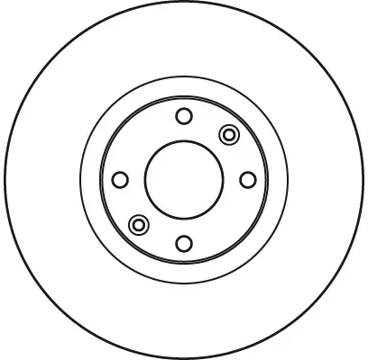 Bremsscheibe TRW DF4962S Bild Bremsscheibe TRW DF4962S