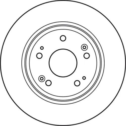 Bremsscheibe Hinterachse TRW DF4982 Bild Bremsscheibe Hinterachse TRW DF4982