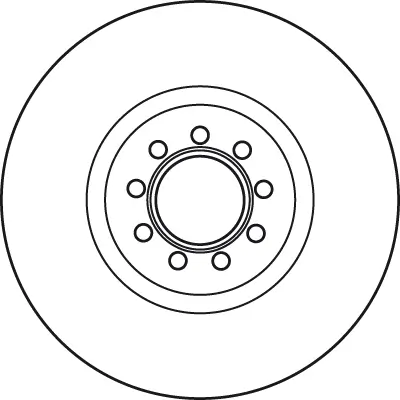 Bremsscheibe TRW DF4984S Bild Bremsscheibe TRW DF4984S