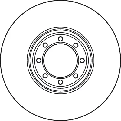 Bremsscheibe Hinterachse TRW DF4985S Bild Bremsscheibe Hinterachse TRW DF4985S