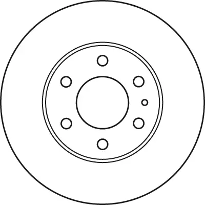 Bremsscheibe TRW DF4987S Bild Bremsscheibe TRW DF4987S
