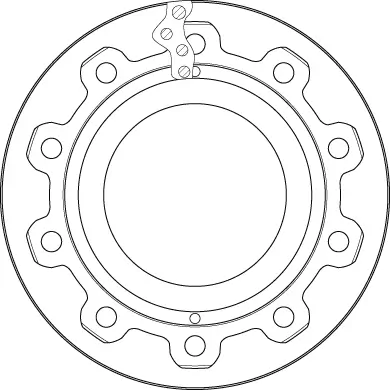 Bremsscheibe TRW DF5030S Bild Bremsscheibe TRW DF5030S