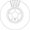 Bremsscheibe Vorderachse TRW DF6001S Bild Bremsscheibe Vorderachse TRW DF6001S