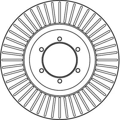 Bremsscheibe Vorderachse TRW DF6008S Bild Bremsscheibe Vorderachse TRW DF6008S