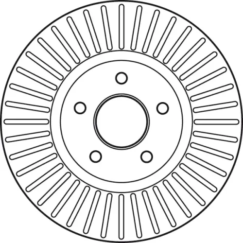 Bremsscheibe Vorderachse TRW DF6019S Bild Bremsscheibe Vorderachse TRW DF6019S