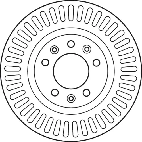 Bremsscheibe Vorderachse TRW DF6020S Bild Bremsscheibe Vorderachse TRW DF6020S
