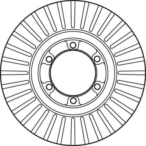 Bremsscheibe Vorderachse TRW DF6022 Bild Bremsscheibe Vorderachse TRW DF6022
